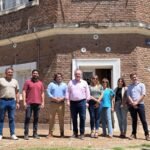 Felipe Michlig y Marcelo González anuncio nuevo edificio Instituto 26 Ceres