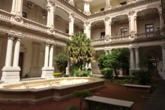 Senador Felipe Michlig informando sobre la aprobación de fondos de la Ley 12.385 para el departamento San Cristóbal.