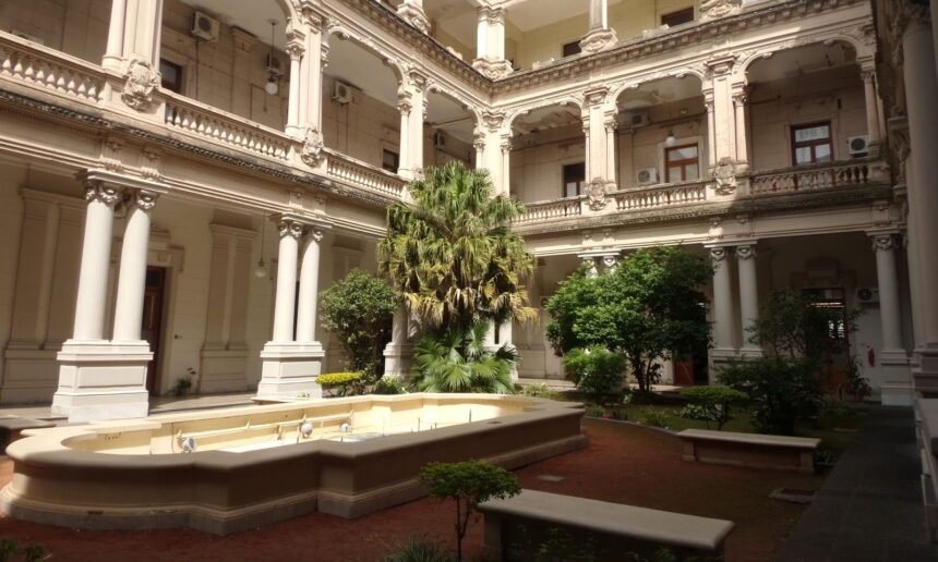 Senador Felipe Michlig informando sobre la aprobación de fondos de la Ley 12.385 para el departamento San Cristóbal.