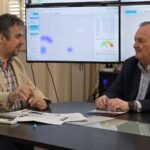 Reunión entre Felipe Michlig y el ministro Pablo Cococcioni por temas de seguridad en San Cristóbal